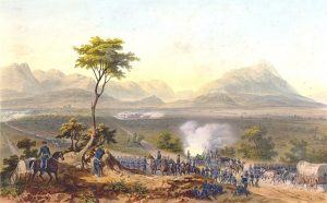 U.S. Troops March on Monterrey, Mexico, Sept. 1846