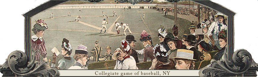 Collegiate Game of Baseball, NY